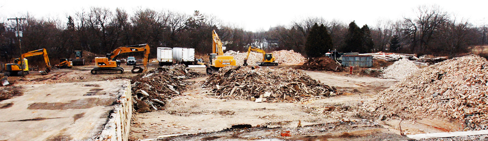 Construction in Oshawa - Slide Image 1